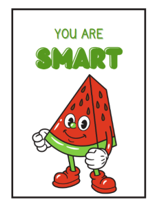 you are smart affirmation for kids